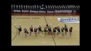 Knoxville Iowa High School Dance Team 2014 State Dance Competition  1262013 [upl. by Yurik]