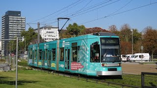 Sound Straßenbahn DuewagSiemens NF6  2106  Rheinbahn AG Düsseldorf [upl. by Iram]