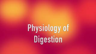 Digestion Physiology VETERINARY TECHNICIAN EDUCATION [upl. by Aila]