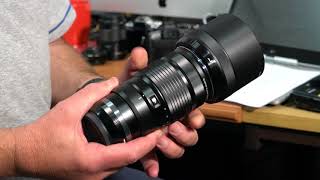 Olympus 40 150 f28 Pro Lens review [upl. by Millar]