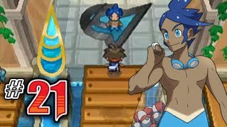 Lets Play Pokemon White 2  Part 21  Humilau Gym Leader Marlon [upl. by Ataner]