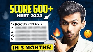 5 Tips to Boost NEET Score🔥  400 to 600 in 3 months [upl. by Zoes]