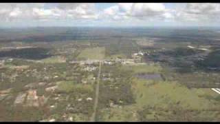 Archerfield Aerodrome Procedures  Inbound from the South via Park Ridge Water Tower [upl. by Ebbarta]