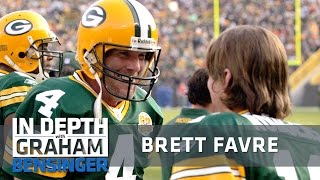 Brett Favre Not my job to mentor Aaron Rodgers [upl. by Munster645]