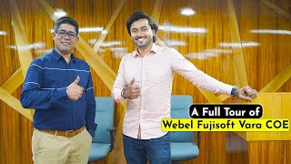 What is There at Webel Fujisoft Vara Centre of Excellence in New Town Kolkata  Full Tour Ep 288 [upl. by Ellerad]