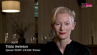 Talk with Tilda Swinton TEDDY AWARD Winner in 1988 and 2008 [upl. by Consolata417]