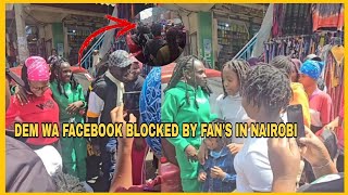 Ako wapi OgaobinnaDem wa Facebook Blocked by Agry fans in Nairobi cbd [upl. by Teews731]