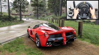 Forza Horizon 5 LaFerrari Thrustmaster TX Steering Wheel Gameplay [upl. by Melvena641]