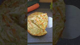 Quiche sans pâte quiche tarte degustation quichehealthy recettefacile recettehealthy shorts [upl. by Aidiruy352]