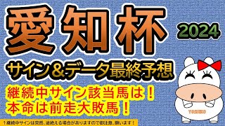 【愛知杯2024】最終予想！本命は前走大敗馬！サイン＆データを織り交ぜた予想です。 [upl. by Anreval]