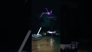 Nyan cat played on musical Tesla coil teslacoil shorts [upl. by Etteiluj181]