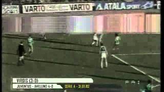 Juventus  Avellino 40  Campionato 198182  17a giornata [upl. by Kraus]