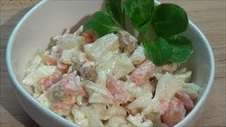 Thermomix TM 31  Rohkostsalat mit Ananas amp Erdnüssen  Thermiliscious [upl. by Adlei]