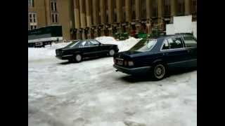 Mercedes 560 SEC W126 V8 SOUND EXHAUST [upl. by Rance992]