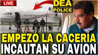 ÚLTIMO EMPEZÓ LA CACERÍA AL RÉGIMEN DE MADURO INCAUTAN SU AVIÓN PRIVADO EL FIN DE LA DICTADURA [upl. by Eskill]