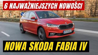 Nowa Skoda Fabia 2022 – 6 najważniejszych nowości [upl. by Thanasi]