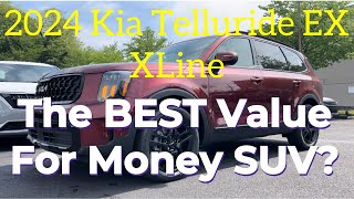 2024 Kia Telluride EX XLine The Best Value for Money Midsize SUV [upl. by Yrelle]