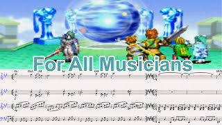 Saturos Battle Theme from Golden Sun  Sheet Music [upl. by Geminian235]