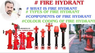 Fire Hydrant System Types Of Fire Hydrant Fire Hydrant Components Fire Hydrant Colour Coding [upl. by Sivram]