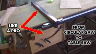 DIY TABLE SAW HOMEMADE [upl. by Bixby]