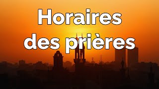 Application horaire prière fiable application awkat salat [upl. by Ylrebmyk]