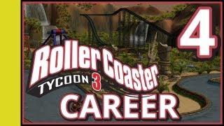 Rollercoaster Tycoon 3 Career  Part 4 [upl. by Perlie909]