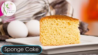 Sponge Cake Recipe  by The Terrace Kitchen [upl. by Nett]