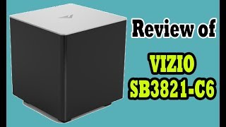 VIZIO SB3821C6 Sound Bar with Wireless Subwoofer Reviews [upl. by Webb614]