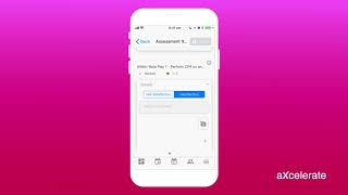 aXcelerate Trainer App Demo  Record Evidence [upl. by Aicillyhp]