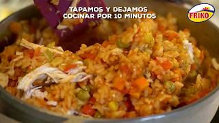 Receta Arroz con pollo colombiano [upl. by Eidoow568]