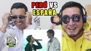 REVANCHA ÉPICA  ESPAÑA VS PERÚ God Level Fest Chile 2019  Video Reacción [upl. by Egdamlat398]