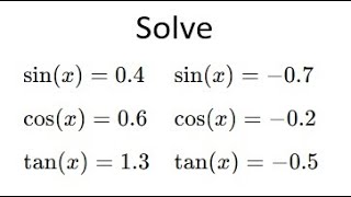 Grade 12 Advanced Functions  Solving basic linear trig equations using CAST ruleCh 75 [upl. by Nekcarb]