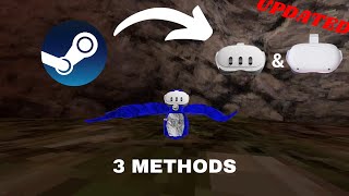 How To Get STEAM VR On YOUR Meta Quest 2 amp 3 3 Methods [upl. by Druce]