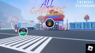 All 10 candy locations in Roblox Fireworks Playground [upl. by Namyac]