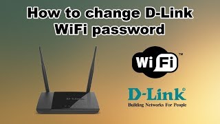 How To Change DLink WiFi Password [upl. by Aneele642]