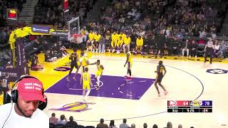 Los Angeles Lakers vs Atlanta Hawks Full Game Highlights  March 18 2024  OkayRickk Reacts [upl. by Carmela105]