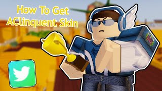 Arsenal How To Get AClinquent Code Delinquent Skin [upl. by Estevan]