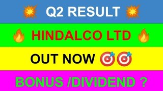 hindalco share latest newshindalco share q2 resultsmarket results [upl. by Desdamonna]