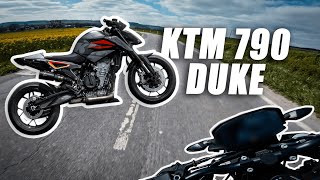 KTM 790 DUKE  PURE SOUND IXRACE EXHAUST [upl. by Ueihtam]