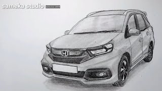 Menggambar HONDA MOBILIO 2019 [upl. by Wurst]