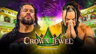 WWE Crown Jewel 2024  Roman Reigns vs Jacob Fatu Full Match WWE Crown Jewel 2024 Highlights [upl. by Ardnu]