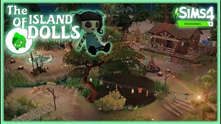 Sims 4 Paranormal Build The Island Of DOLLS  NO CC  Sims 4 Paranormal Spooky Build [upl. by Aime]