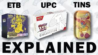 Pokémon TCG Products Explained Beginner Friendly [upl. by Nathanoj]