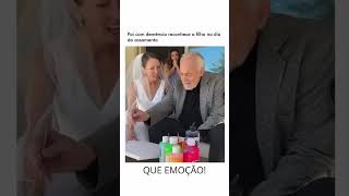 Pai com demência reconhece a filha no dia do casamento que momento emocionante [upl. by Fortunato]