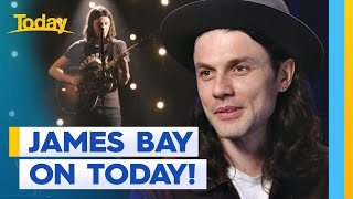 James Bay catches up with Today  Today Show Australia [upl. by Suiradel]