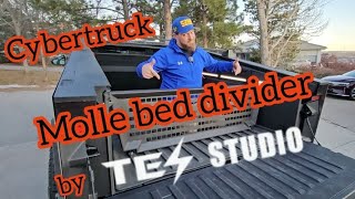 Molle Bed divider for Cybertruck by Tesstudio Promo Code [upl. by Mehetabel]