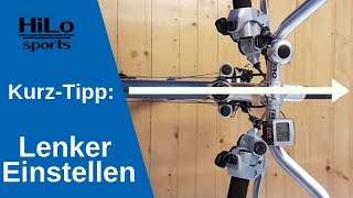 Fahrradlenker einstellen Schneller Tipp  Lenker unkompliziert einstellen [upl. by Arait665]