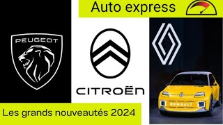 Les grands nouveautés automobiles 2024 [upl. by Aicelav843]