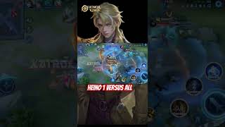 Heino Clash Lane 1 Versus 5 honorofkings hok honorofkingsindonesia heino [upl. by Merrow484]