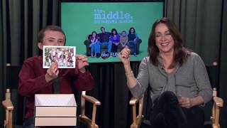 Patricia Heaton and Atticus Shaffer Go Through Middle Memories  The Middle [upl. by Gilder]